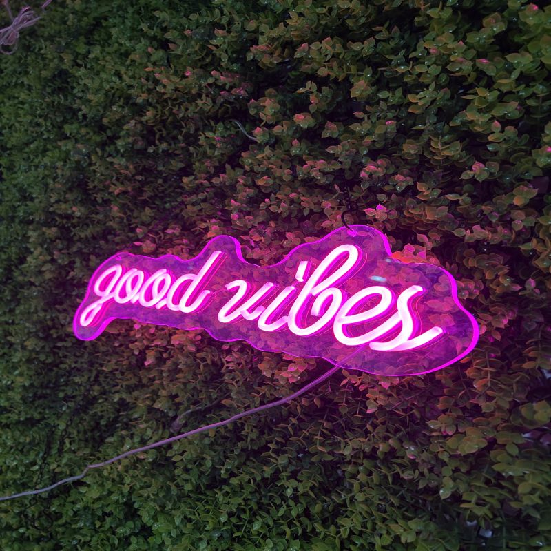 Good Vibes Neon Sign