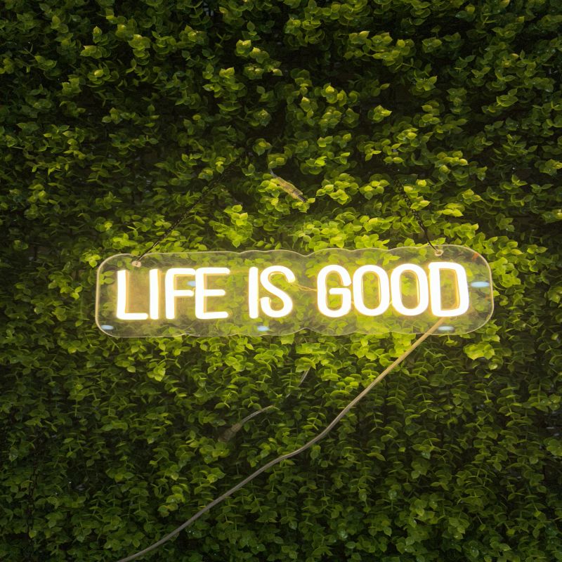 Life Is Good Neon Sign