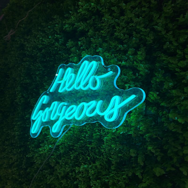 Hello Gorgeous Neon Sign