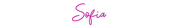 Customer Ordered: Sofia